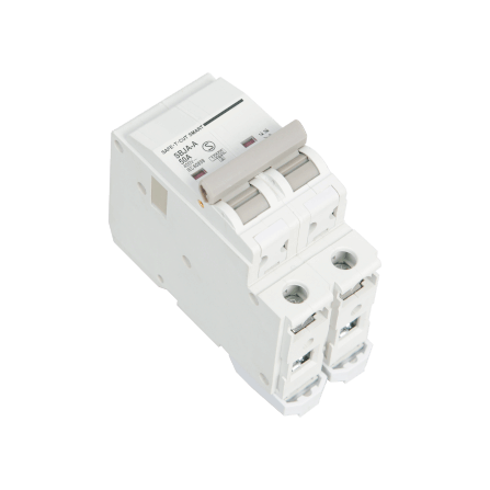 เซอร์กิตเบรกเกอร์ 50 แอมป์ 2 โพล 10KA เซฟ-ที-คัท สมาร์ท รุ่น US สีขาว_2